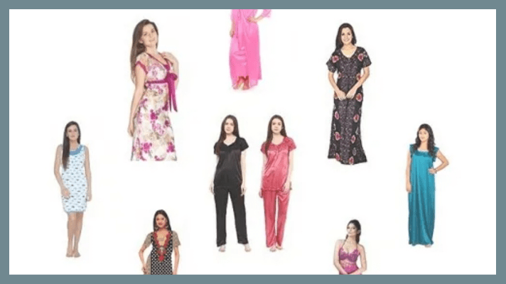 महिलाओं के लिए 35 विभिन्न प्रकार की नाइटी MAHILAON KE LIYE 35 VIBHINN PRAKAR KI&nbsp;NIGHTY