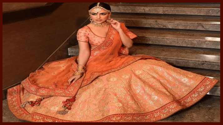 लहंगा दुपट्टा ड्रेपिंग स्टाइल LEHENGA DUPATTA DRAPPING&nbsp;STYLE